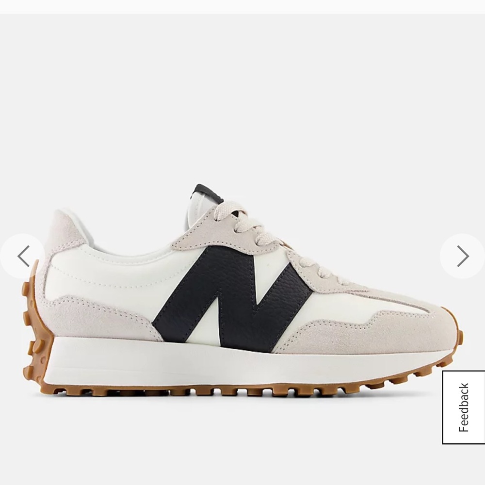 New Balance Women's Shoes - Black, White, and Tan
